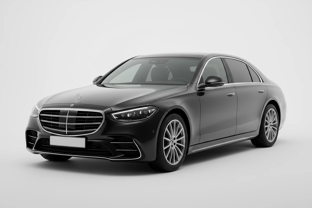 Mercedes-Benz S-Klasse - Flughafentransfer Frankfurt rollstuhlgerecht fahrdienst